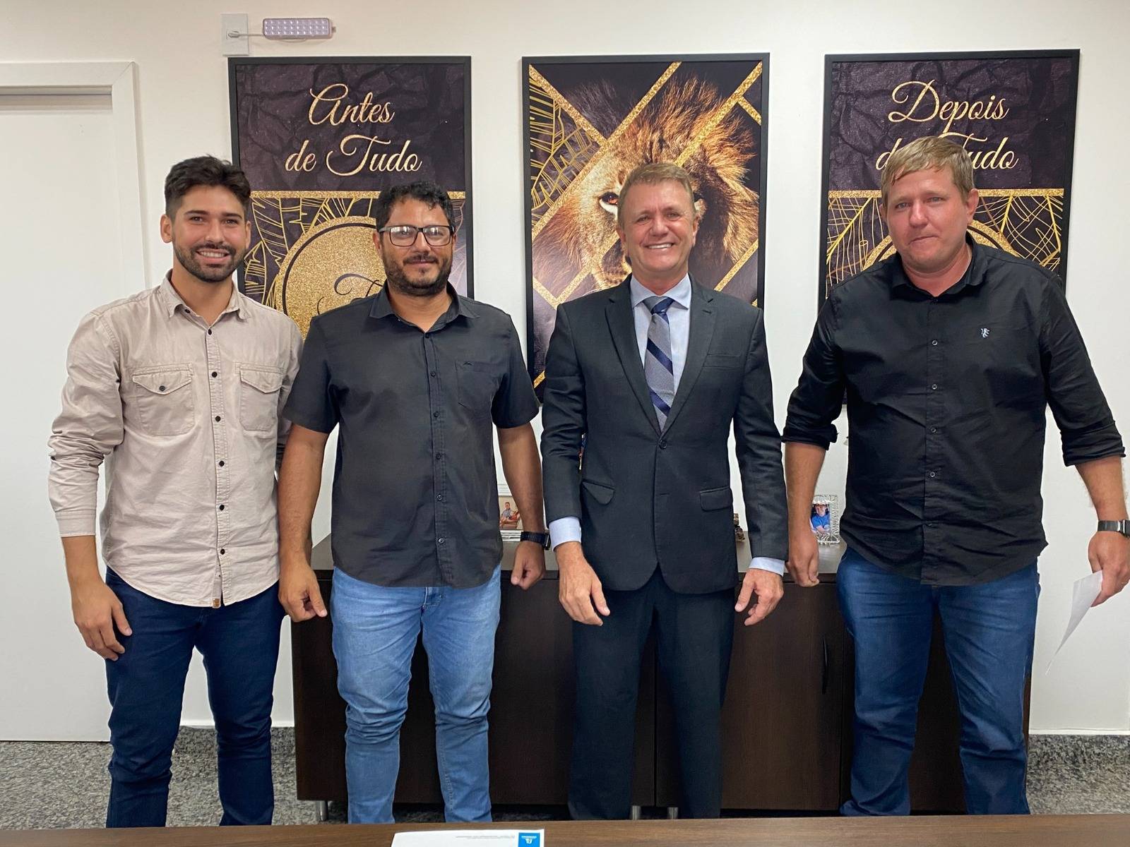 Deputado Luizinho Goebel destina recurso para construção do refeitório da Secretaria Municipal de Obras de Rolim de Moura