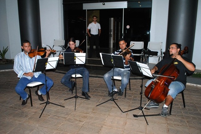 Quarteto de cordas da Amazonas Filarmônica se apresenta em Vilhena
