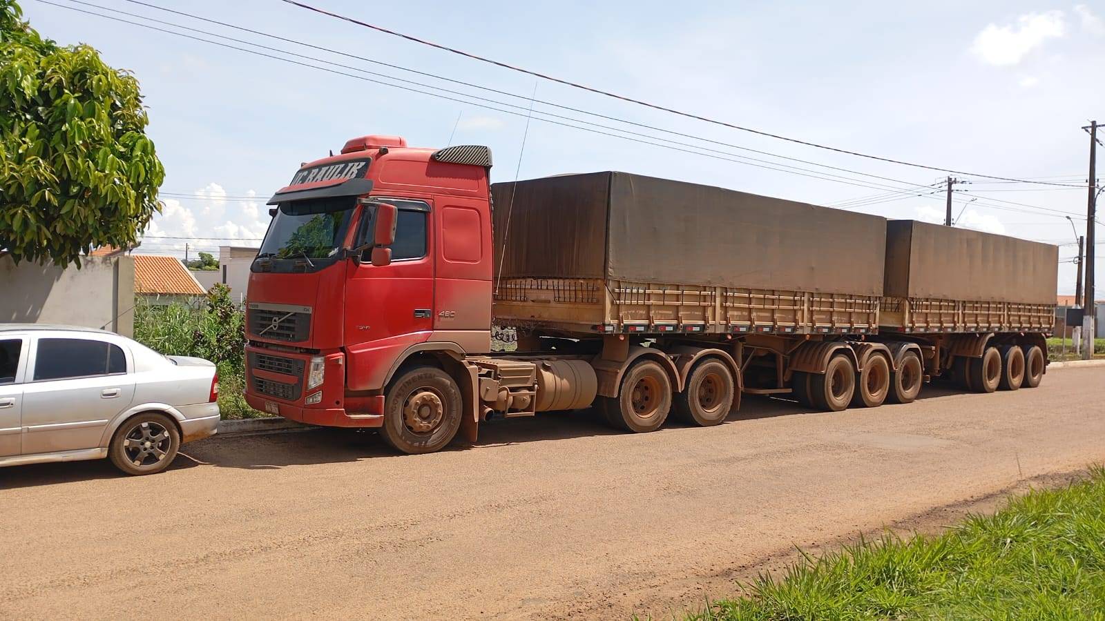 Carreta estacionada em Vilhena tem módulo eletrônico furtado; equipamento chega a ser vendido por R$ 15 mil no “mercado negro”