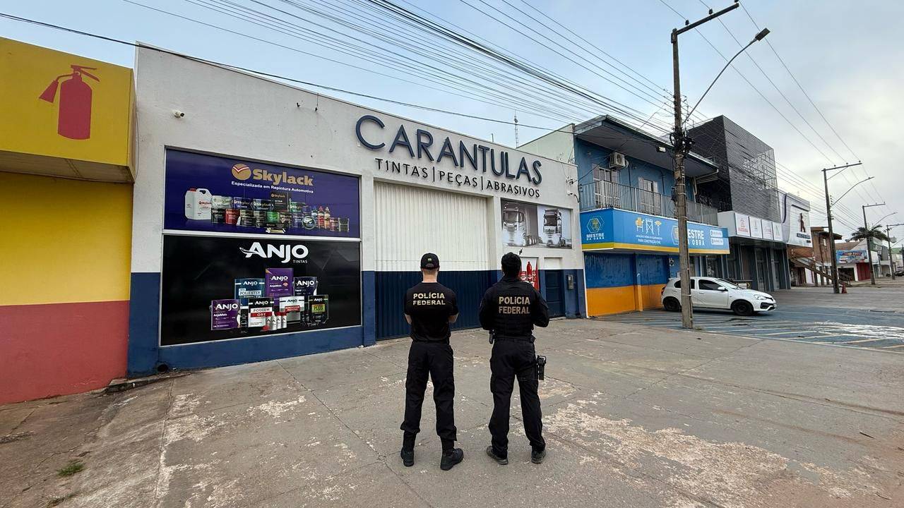 Operação da PF que prendeu empresário em Vilhena hoje é contra quadrilha envolvida em roubo violento de cargas e caminhões