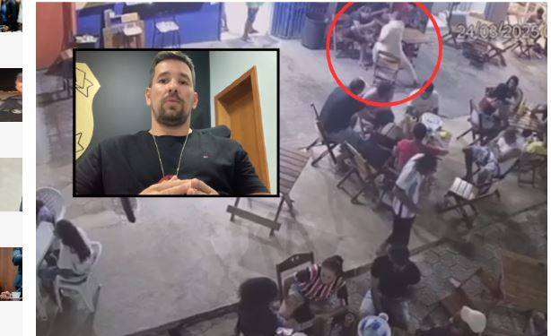 VÍDEO: militar matou jovem porque ficou revoltado após ser abandonado por mulheres em mesa de bar, em cidade de MT