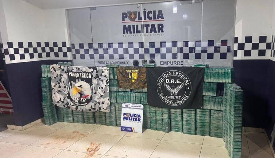 Com passagens por tráfico e homicídio em Rondônia, presos em cidade vizinha transportavam drogas avaliadas em R$ 20 milhões