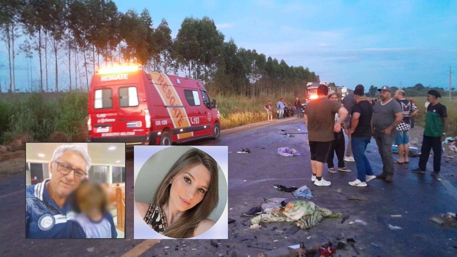Além de motorista, médica, paciente grávida e acompanhante, bebê também morreu na barriga da mãe em acidente na BR 364