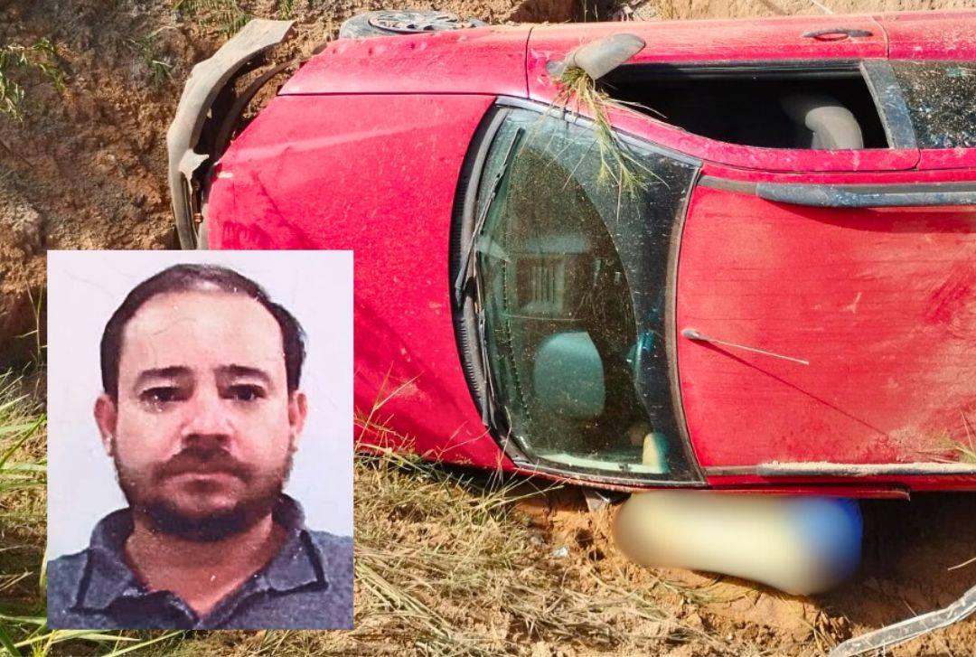 Motorista que morreu esmagado pelo próprio carro na zona rural de Vilhena tinha 46 anos e era morador de Cerejeiras