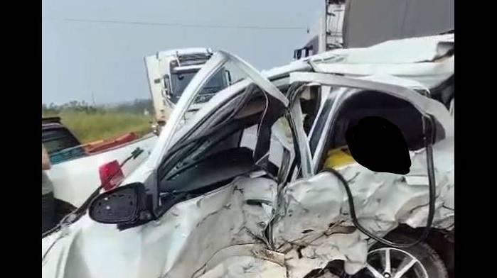 Homem que morreu em acidente na BR 364, 4 km antes de chegar em Vilhena, vinha de Porto Velho para ficar noivo; grávida conta o que viu