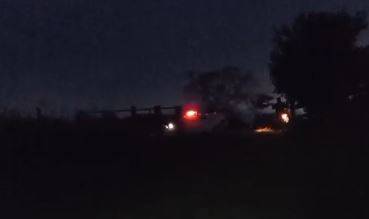 ASSISTA VÍDEO: homem foi resgatado inconsciente após capotamento na BR 435, próximo a Colorado do Oeste, na noite deste domingo