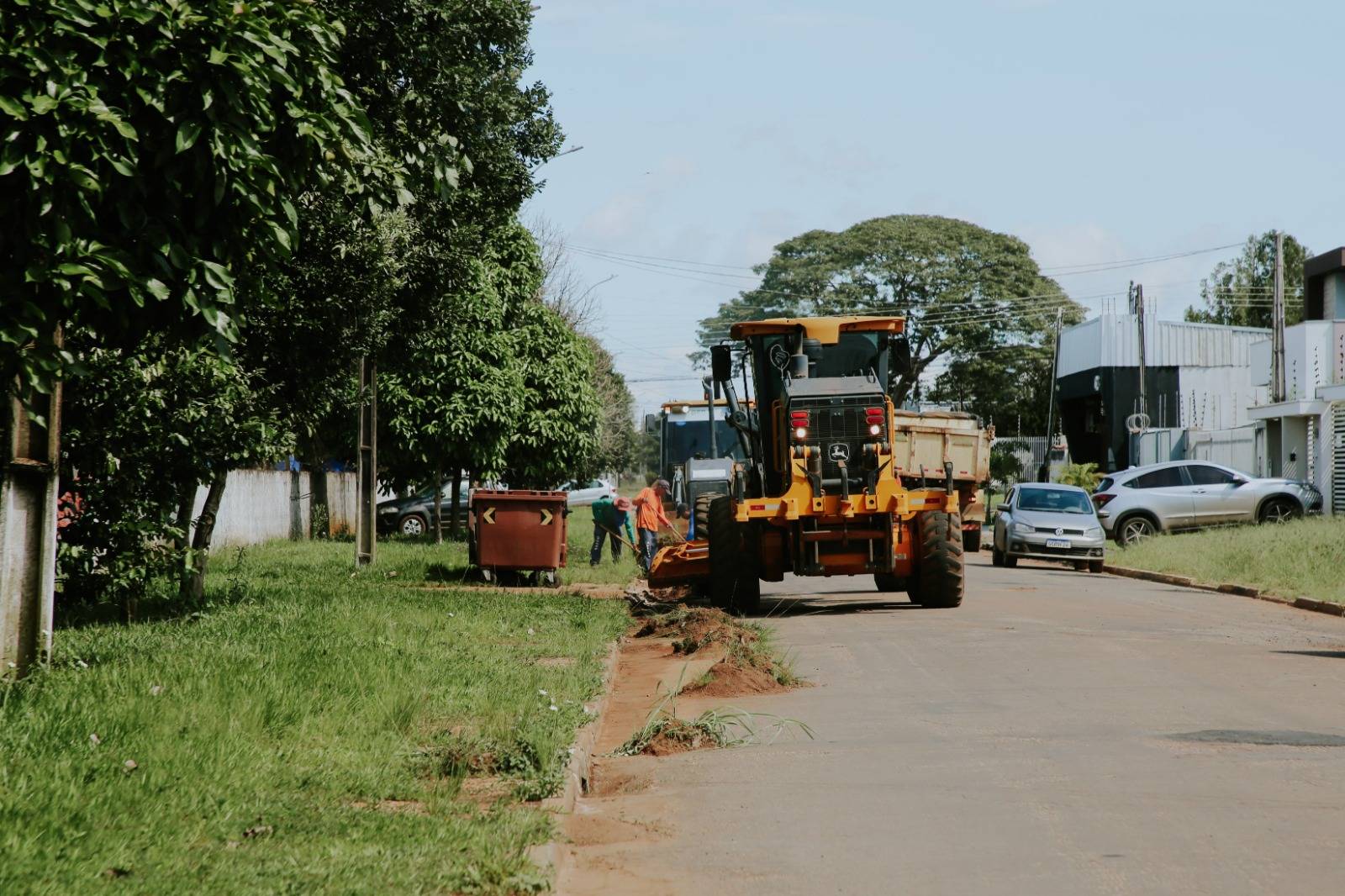 Prefeitura de Vilhena inicia obras de recapeamento de ruas e avenidas; previsão é concluir o serviço em 10 dias