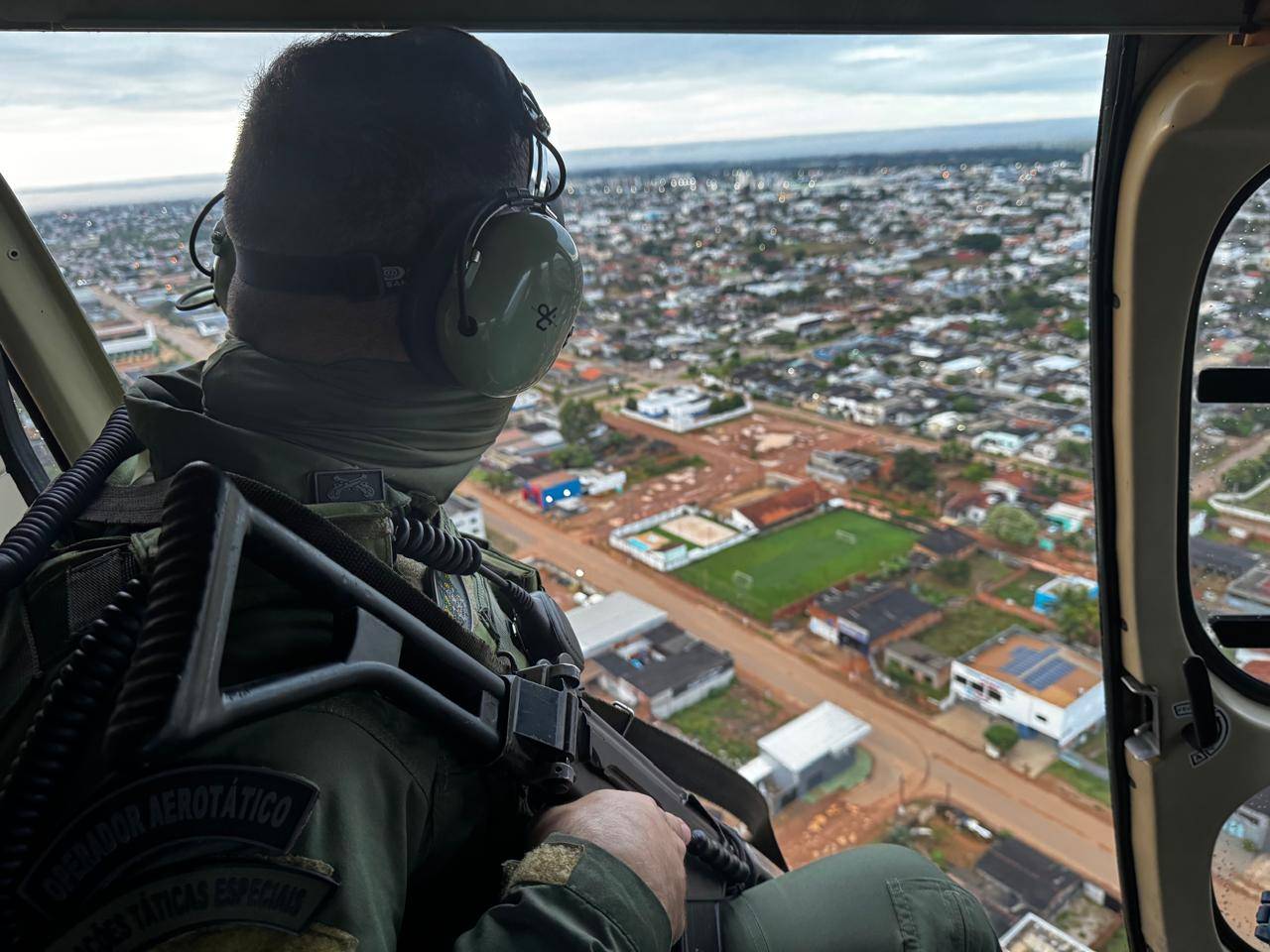 VÍDEO - Operação policial já deixou 2 mortos em Vilhena: um condenado por chacina em Cabixi; outro, preso após assaltar empresa do agro