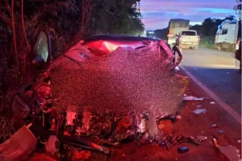ASSISTA VÍDEO: outro acidente na BR 364, entre as cidades de Vilhena e Pimenta Bueno, mata morador de Rolim de Moura