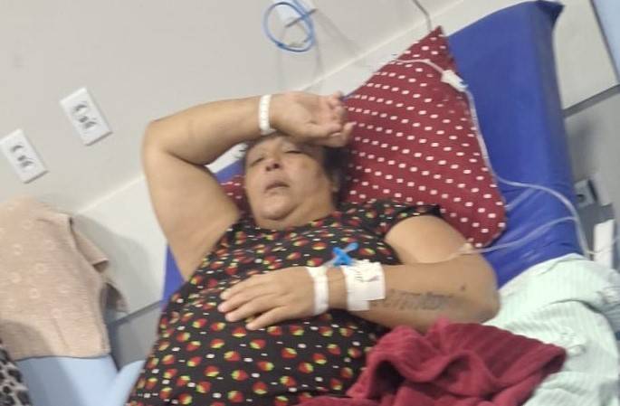 NOVO VÍDEO: cozinheira que enfrenta doença grave e implorou pela vida é transferida de Vilhena para hospital de Porto Velho