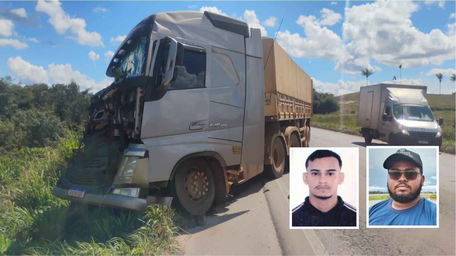 Foram dois os mortos em acidente na BR 364, envolvendo carreta que estava vindo de Ji-Paraná para Vilhena: motorista e ajudante