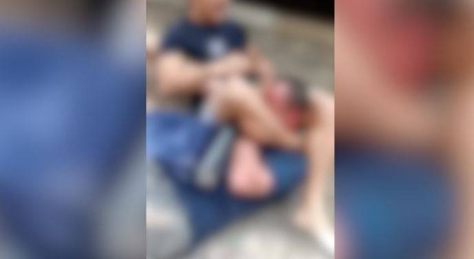 Vilhena: ladrão foge em bicicleta furtada, é dominado por populares e entregue à polícia com escoriações e as roupas em farrapos