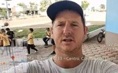 ASSISTA: vereador grava vídeos e mostra como projeto esportivo-social que atende crianças está sendo prejudicado em Colorado do Oeste
