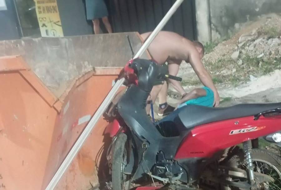 No mesmo dia em que mulher morreu ao cair em quebra-molas, homem é vítima de outro redutor de velocidade em avenida de Vilhena