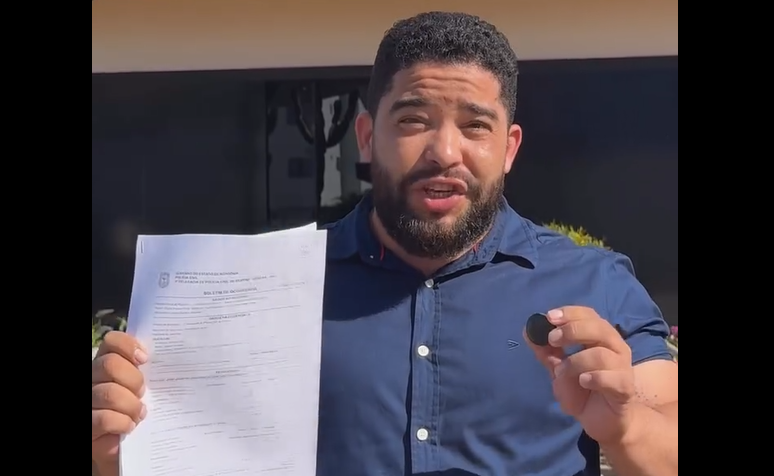ASSISTA: diretor de Comunicação da Câmara de vereadores grava novo vídeo após registrar queixa na polícia contra senador, em Vilhena