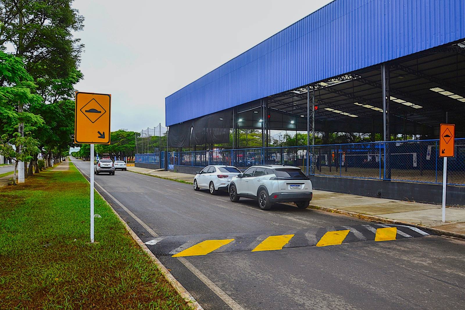 Para reduzir acidentes, novos redutores de velocidade são instalados em avenidas movimentadas de Vilhena; veja os locais
