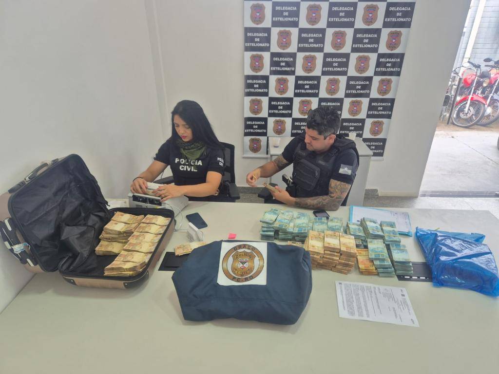 Polícia apreende alto valor em dinheiro durante buscas contra grupo especializado em estelionato contra jogadores de futebol, inclusive em RO