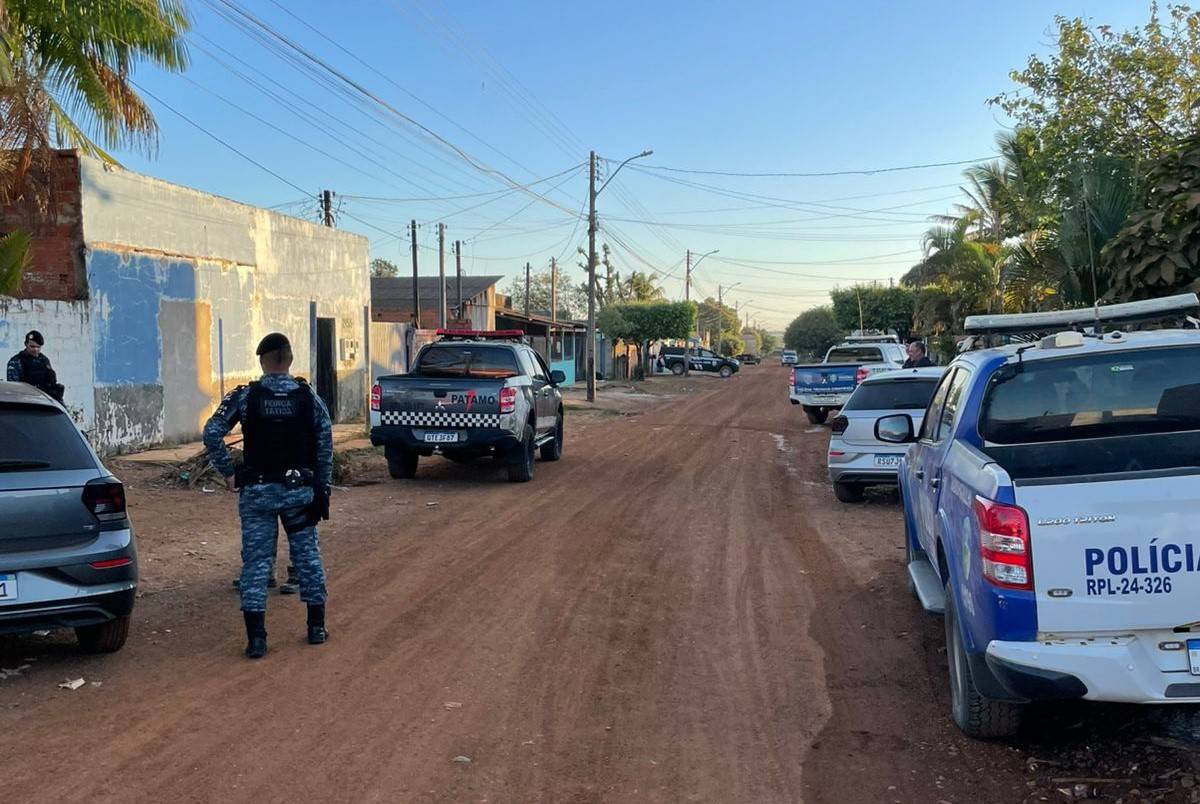 Operação policial conjunta é deflagrada contra facções criminosas nas cidades de Vilhena e Colorado do Oeste; ação mira em traficantes e assassinos