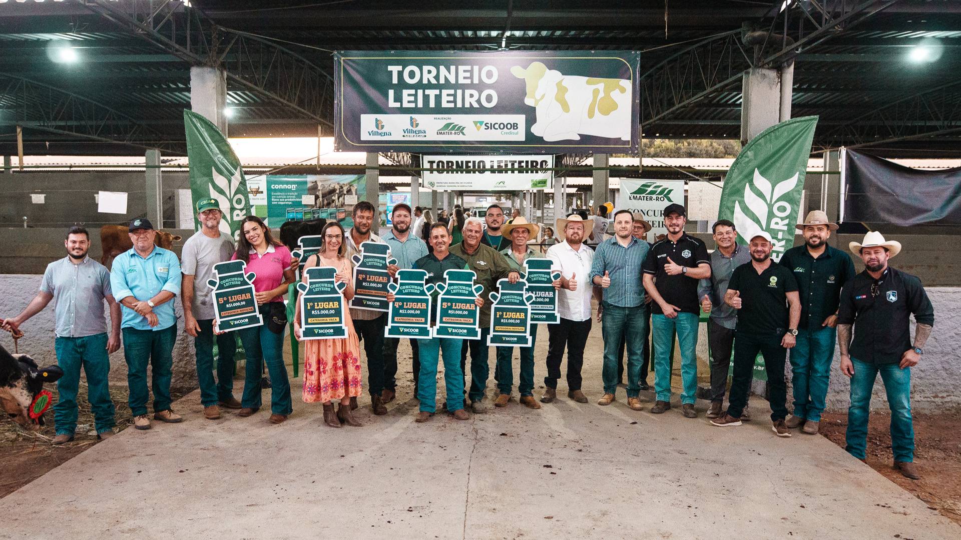 Torneio Leiteiro destaca produção de leite e incentiva produtores na Sicoob Agroshow
