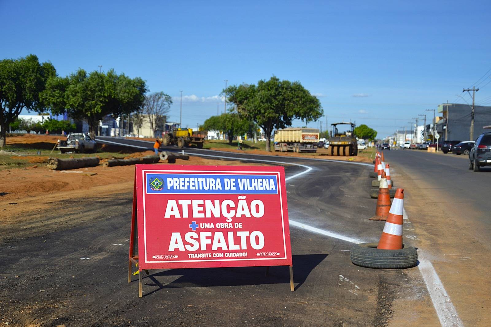 Por metade do preço, secretário de Obras anuncia conclusão de 2 das 3 alças viárias que irão “desafogar” tráfego de veículos, em Vilhena
