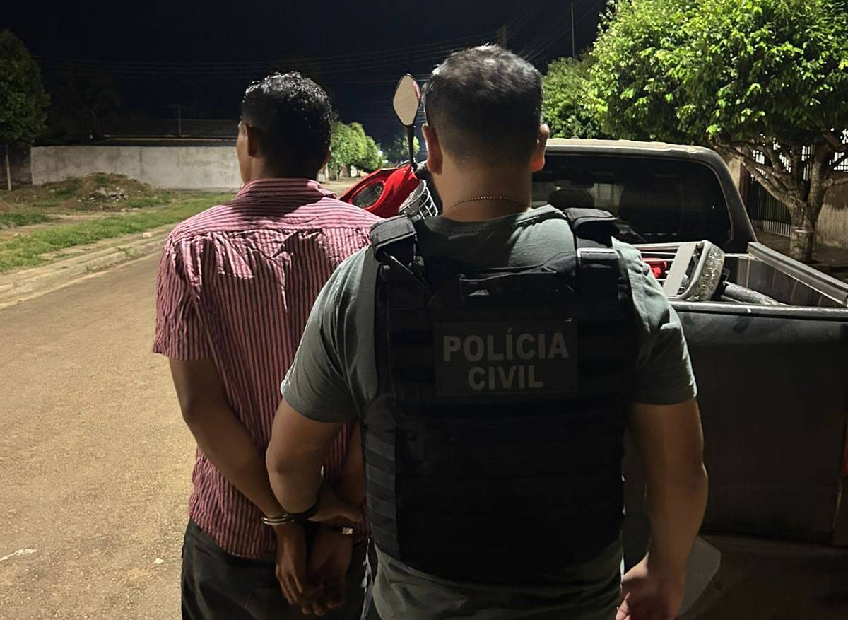 Após denúncia anônima, Polícia Civil prende ladrão que costumava furtar clientes de casa noturna e recupera objetos, em Vilhena