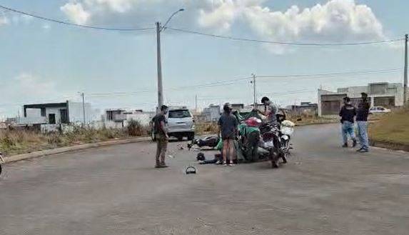 Falha em GPS teria sido a causa de acidente grave em Vilhena, onde construtor sofreu fratura exposta