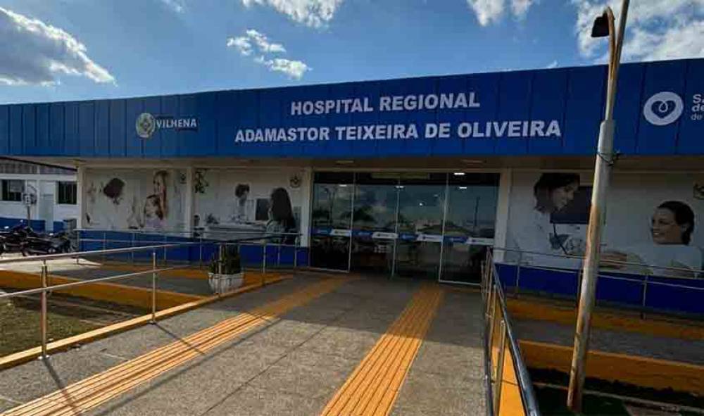 Homem de 40 anos está intubado e em estado grave, após ser atingido por tiro de cartucheira em restaurante a 60 km de Vilhena