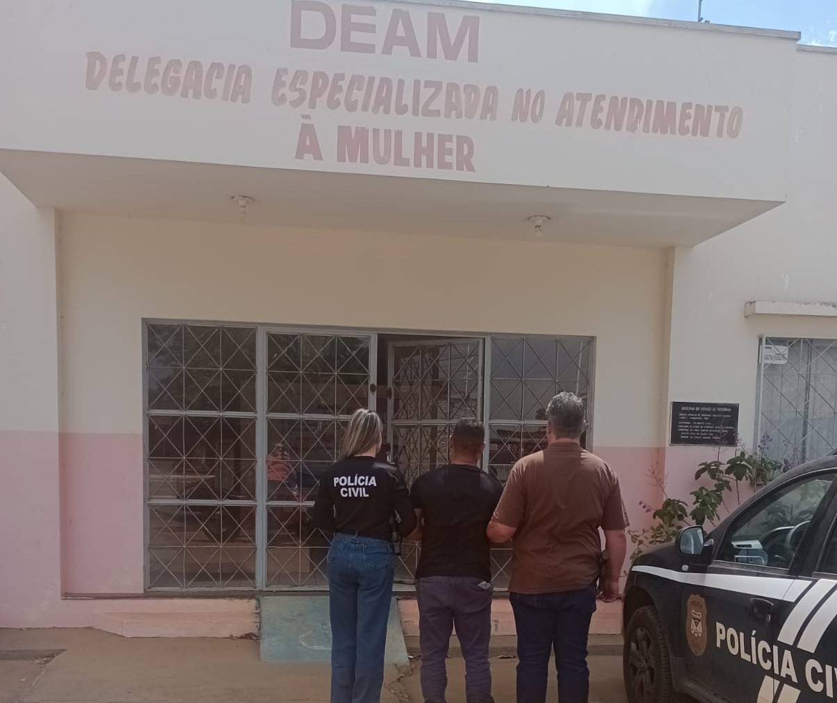Polícia Civil prende em flagrante, homem acusado de manter companheira e filhos em cárcere privado, em Vilhena