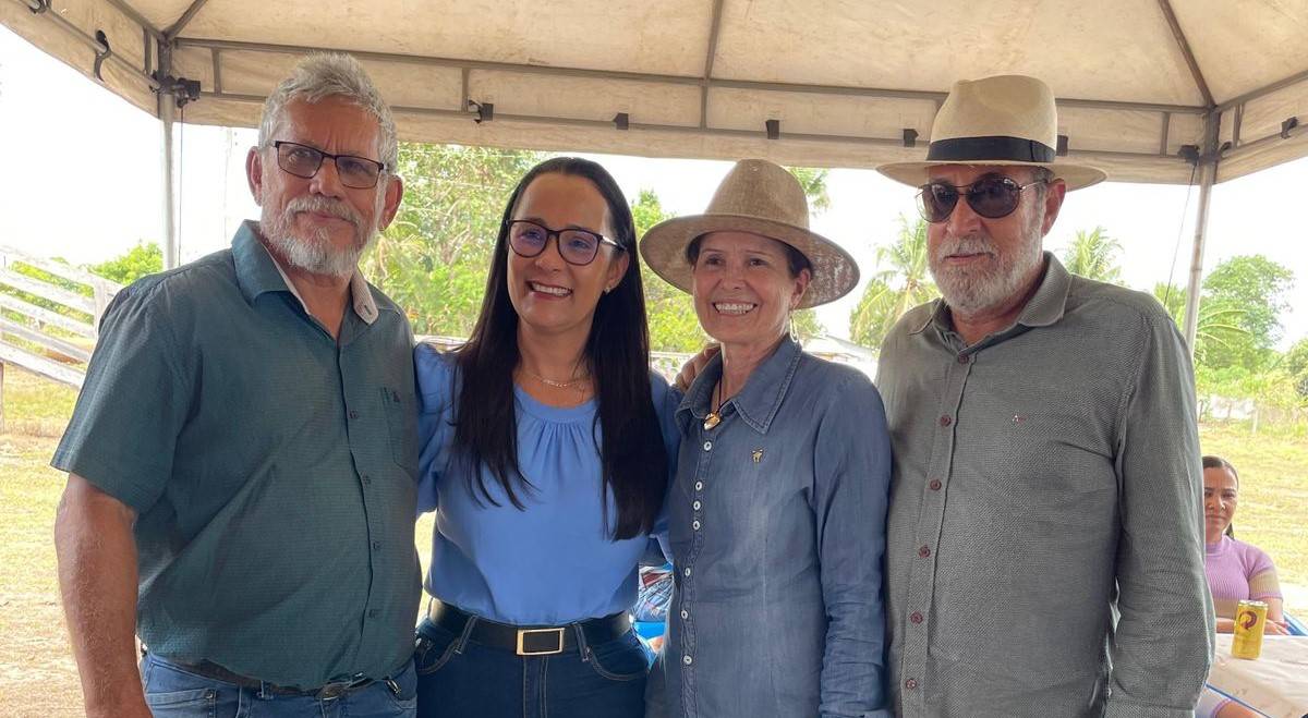 Deputada Rosangela Donadon participa do 10º Leilão da Solidariedade na cidade de Chupinguaia