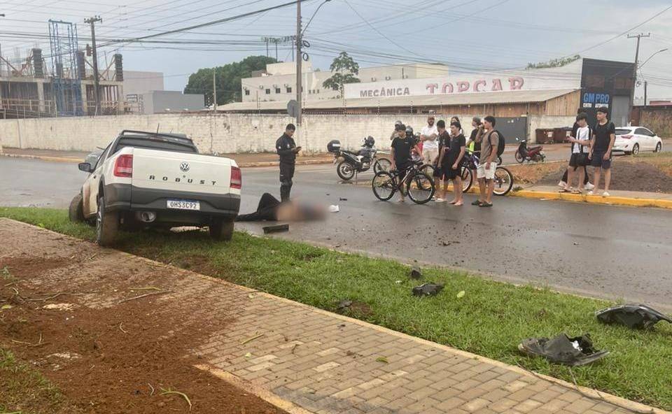 Vilhena: aos 18 anos, filho de casal de empresários se envolve em acidente em avenida, mas não se lembra de nada do que aconteceu
