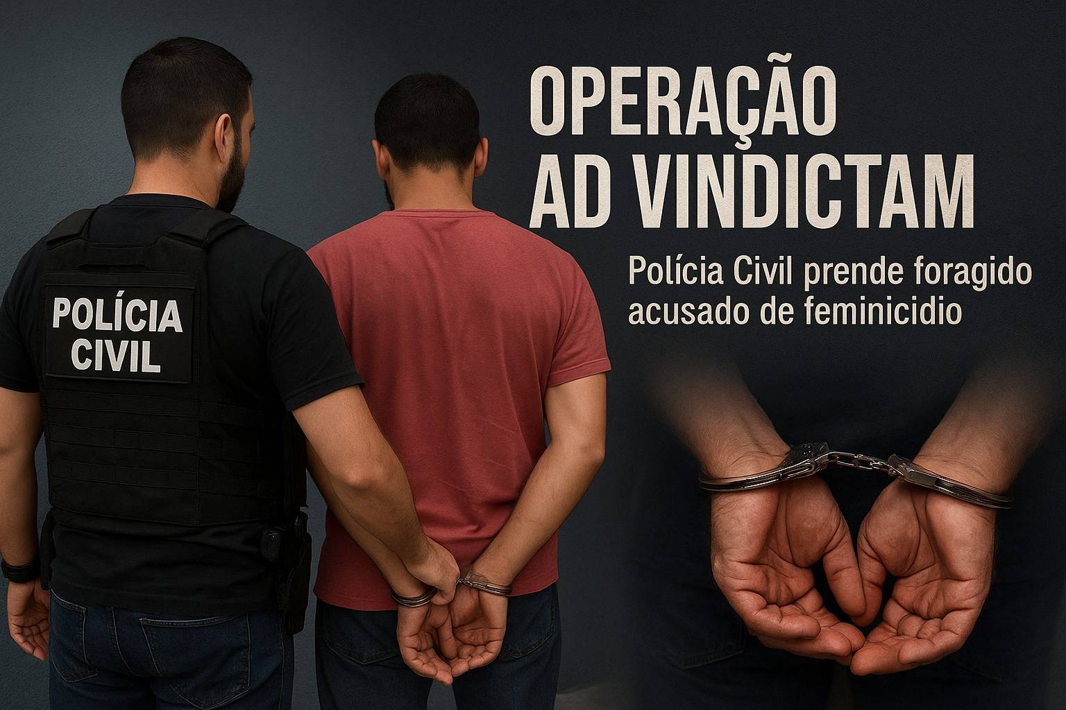 Polícia Civil deflagra operação e prende, no Cone Sul de Rondônia, foragido acusado de feminicídio; crime aconteceu mais de 20 anos atrás