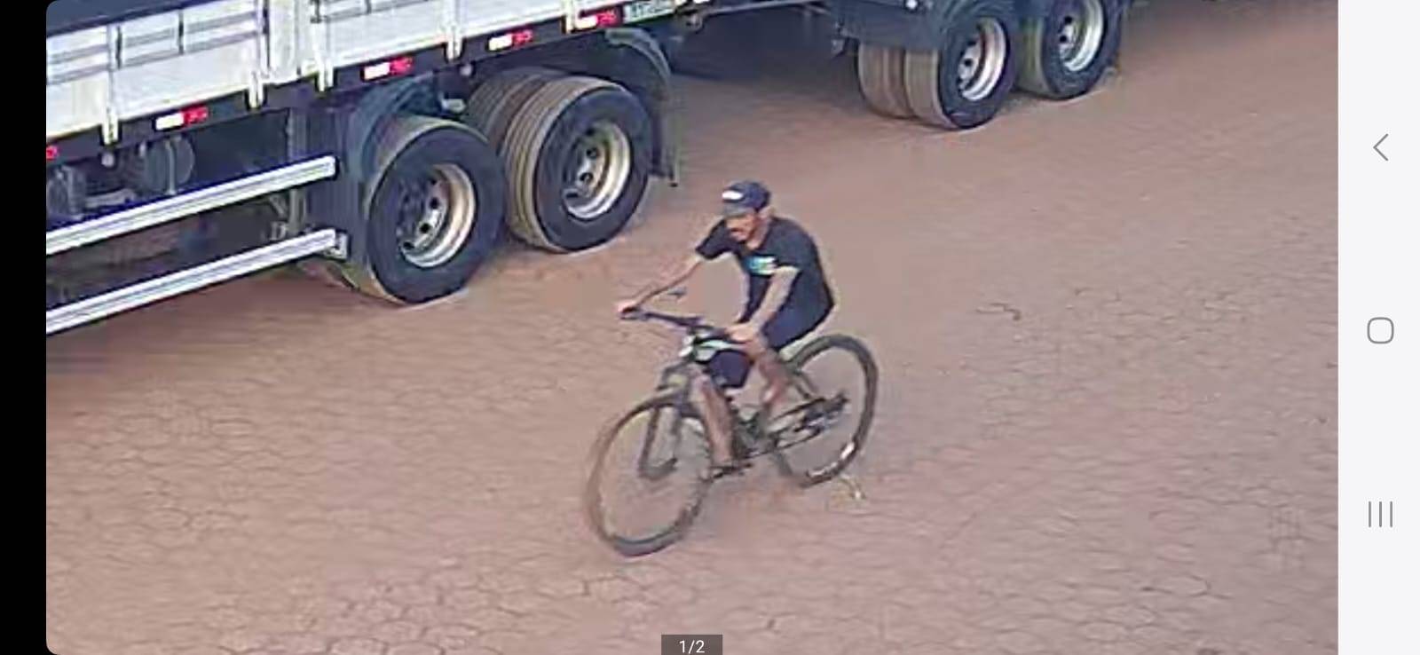 ASSISTA VÍDEO: câmeras de posto de combustíveis mostram a mesma bicicleta sendo furtada pela quarta vez, em Vilhena
