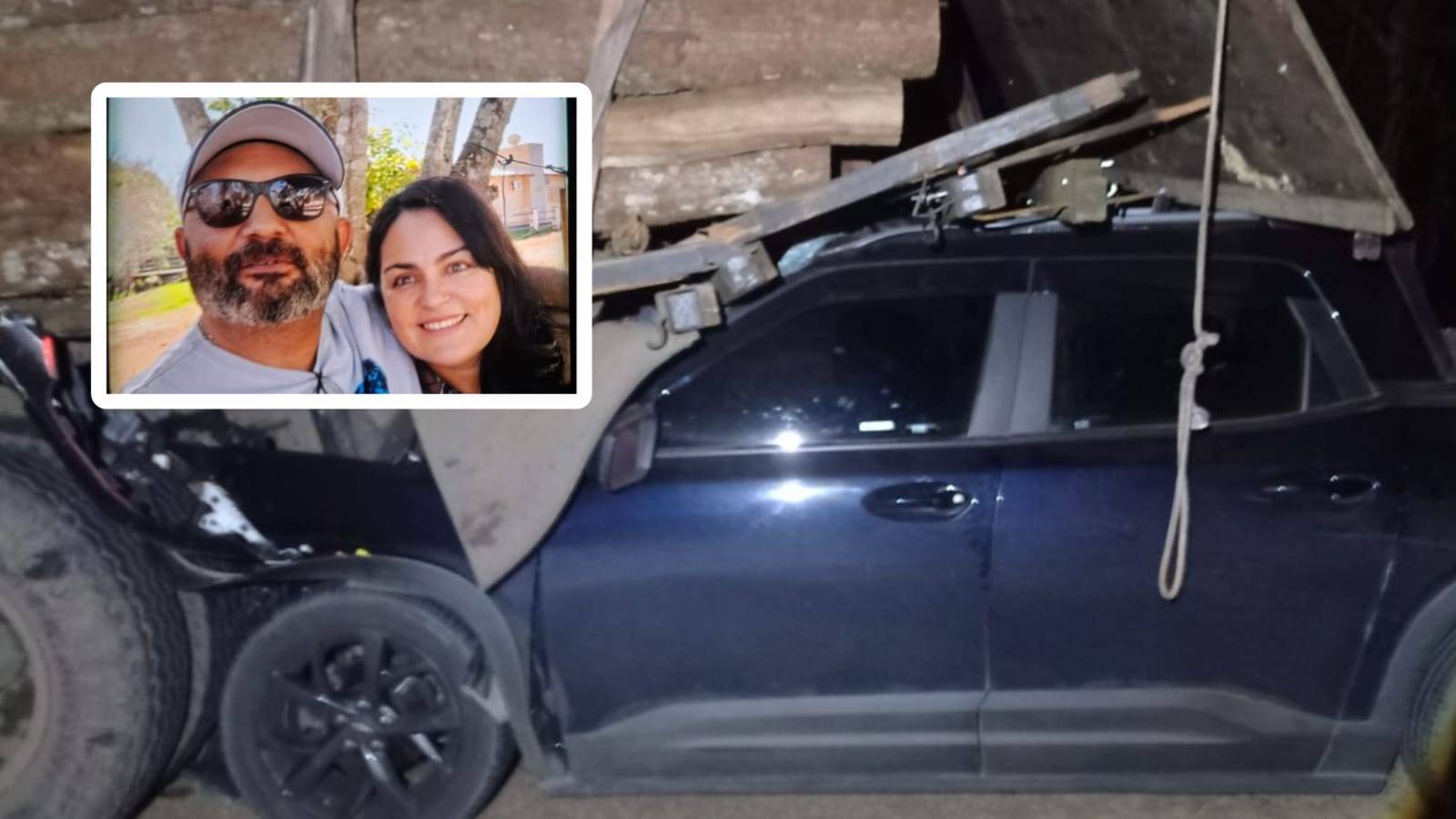 Dono do caminhão envolvido no acidente que matou delegado e esposa em rodovia esta semana, vilhenense se apresenta e colabora