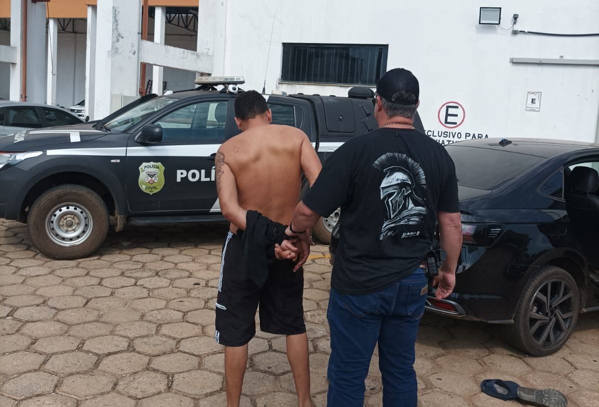 Homem que espancou e arrancou os cabelos da ex-mulher no meio da rua tem prisão decretada pela justiça, em Vilhena
