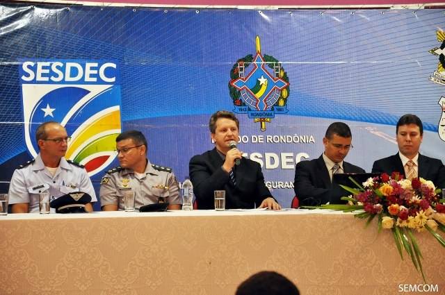 Autoridades discutiram segurança pública durante encontro em Vilhena