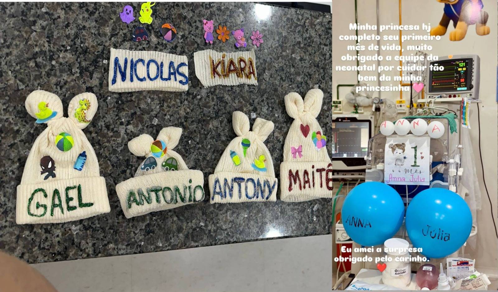 “Pequenos guerreiros” recebem homenagem especial no Dia das Crianças na UTI Neo Natal do Hospital Regional de Vilhena