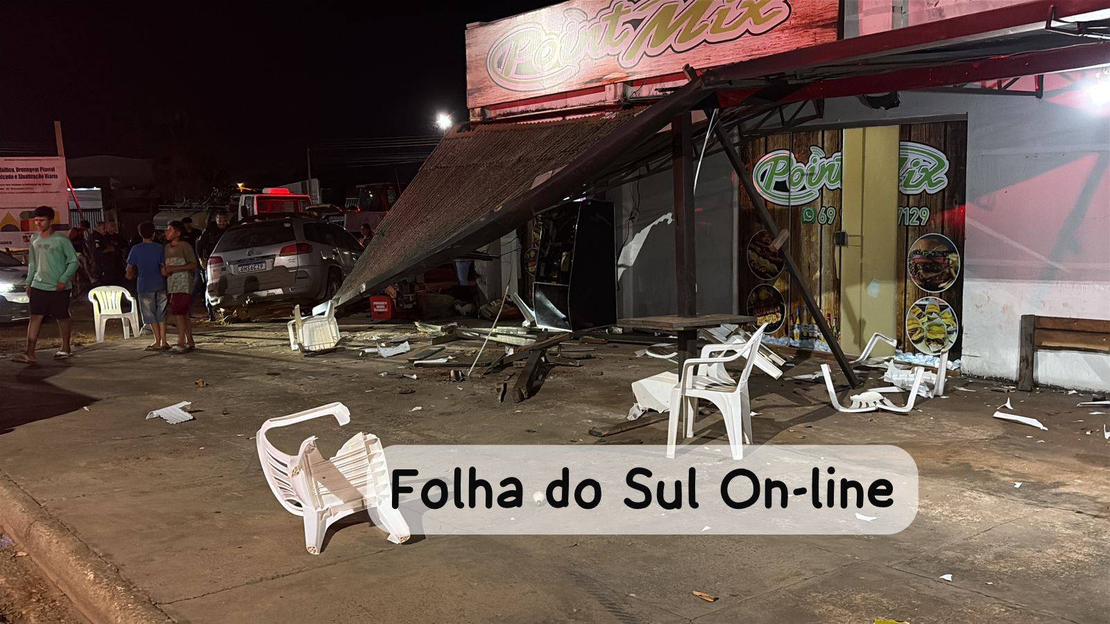 Filho de ex-deputado, ex-vereador que havia voltado recentemente dos EUA “surta” e destrói distribuidora de bebidas, em Vilhena