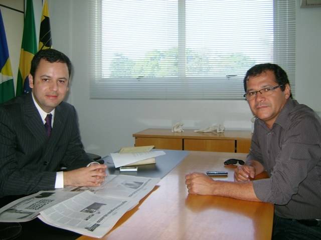 Ex-vereador biografado por secretário de Educação de RO propõe parcerias