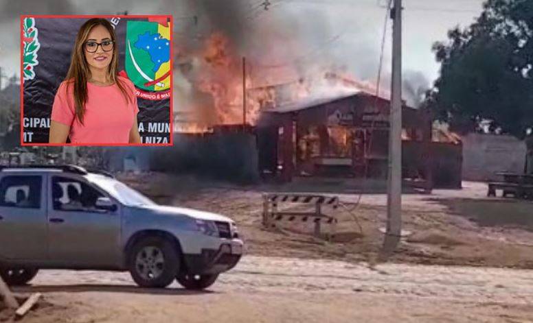 Em cidade de MT, vereadora emite nota após se envolver em confusão durante cavalgada e ser acusada de incendiar cabaré