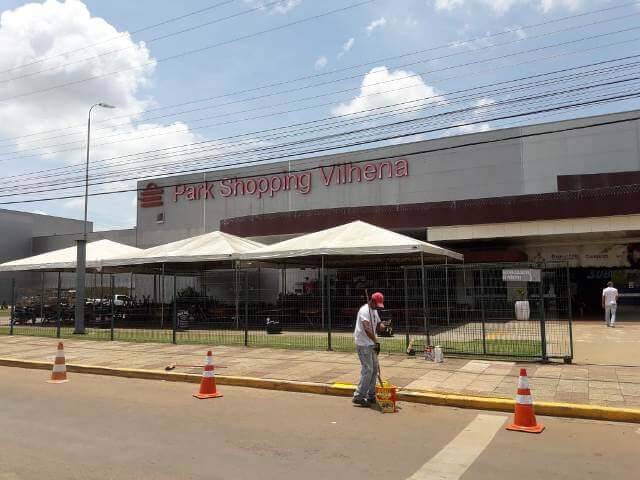 Com avaliação errada, shopping que pegou fogo em Vilhena é anunciado em site de leilões da capital; valor correto é de R$ 101 milhões