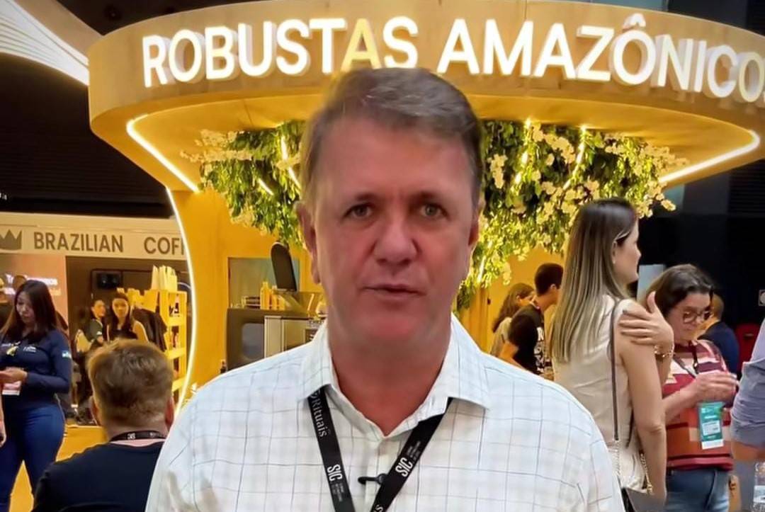 Luizinho Goebel participa da Semana Internacional do Café em busca de tecnologias e soluções para produtores de Rondônia
