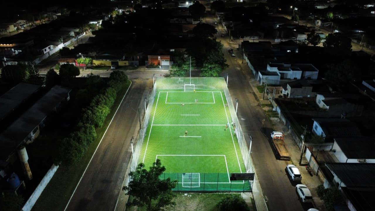 Com recursos do deputado Ezequiel Neiva, três novos espaços esportivos são concluídos em Vilhena