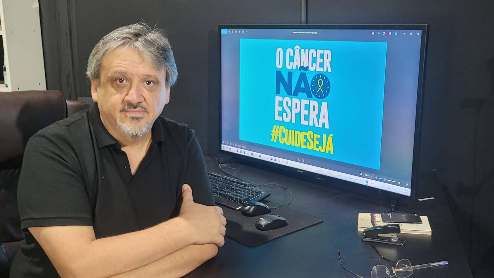 VÍDEO: jornalista vilhenense propõe lei para garantir licença-prêmio em dinheiro a servidores públicos com câncer e outras doenças graves