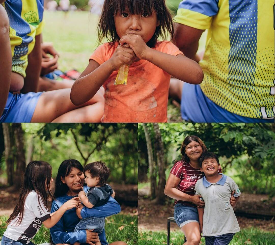 VEJA IMAGENS: Projeto “Retrato Solidário” realiza ensaios fotográficos gratuitos em aldeia indígena de Vilhena
