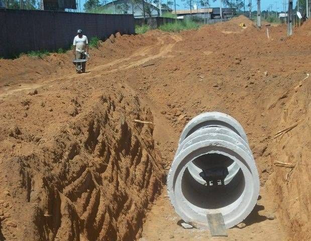 “Macrodrenagem” nem saiu do papel e já causa transtornos à população