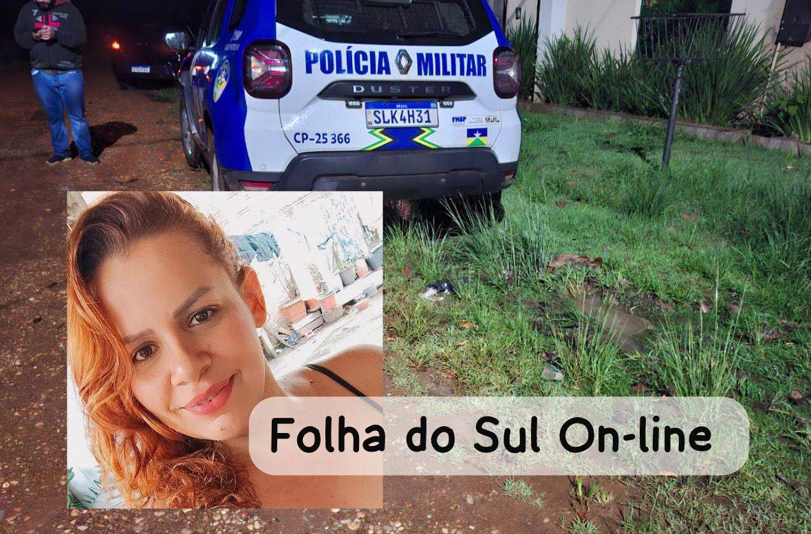 URGENTE: cabeleireira de 39 anos é executada com vários tiros quando chegava em sua casa, em Vilhena