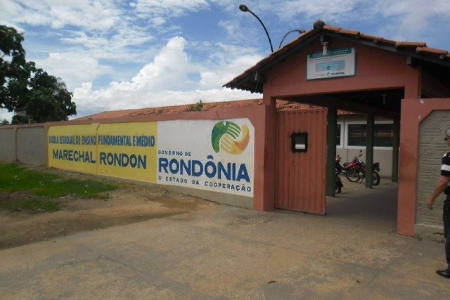 Alunos de escola estadual trocam socos e mordidas após “fura-fila da merenda”, em Vilhena; polícia é chamada