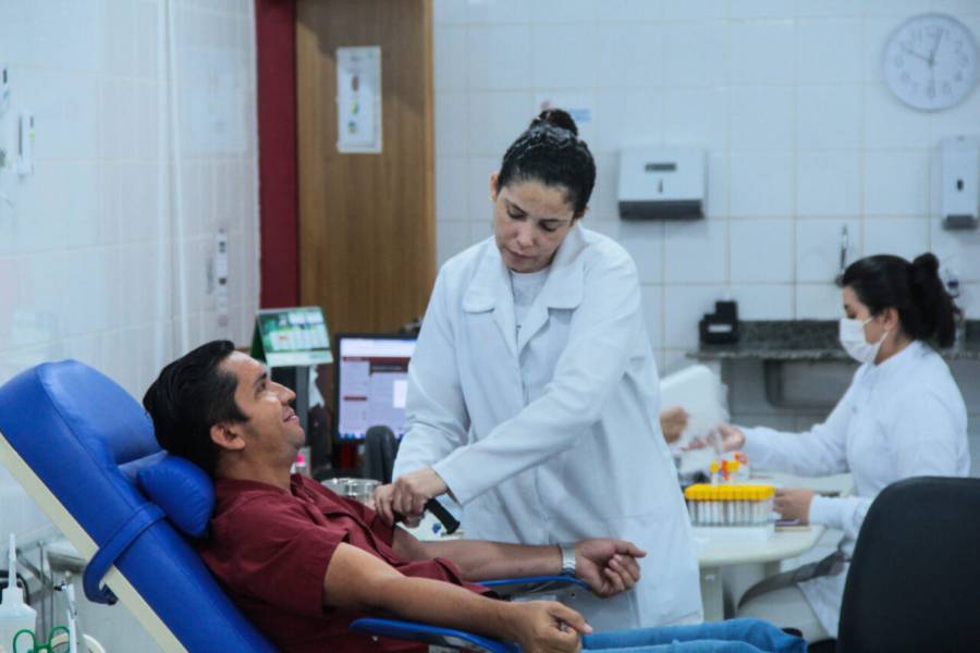 Hemocentro de Vilhena realiza plantão noturno para reforçar estoques de sangue