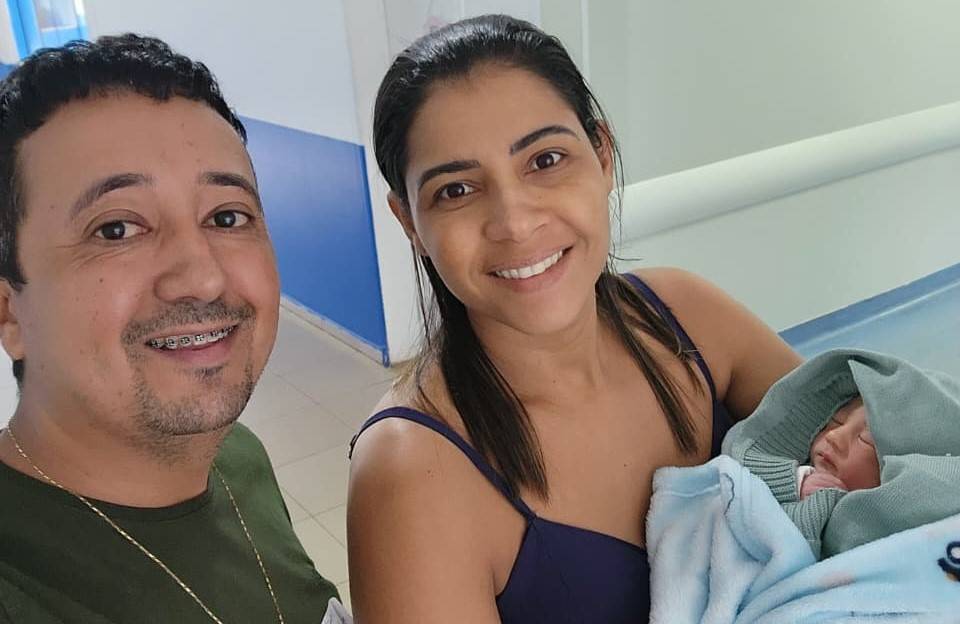 VEJA FOTOS: primeiro bebê a nascer em Vilhena no ano de 2026 é filho de moradores de Colorado do Oeste