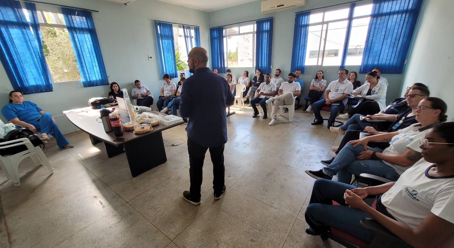 ASSISTA VÍDEO: palestra ministrada em Vilhena abordou liderança e seus desafios no contexto hospitalar
